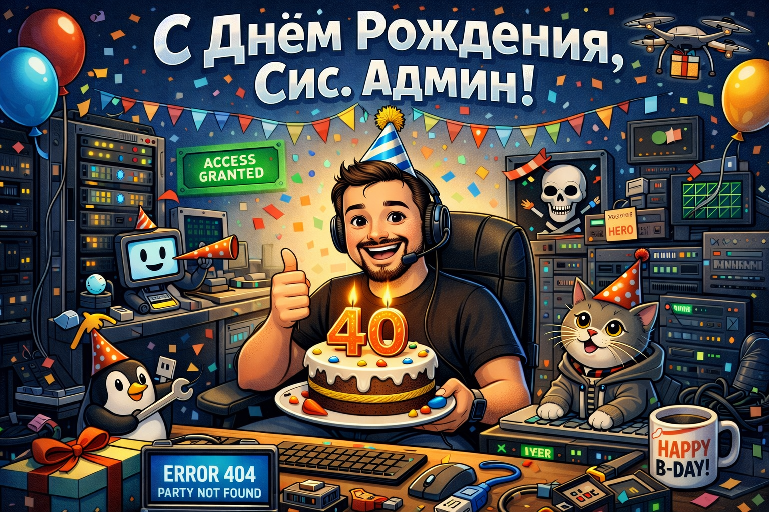 С Днём Рождения!